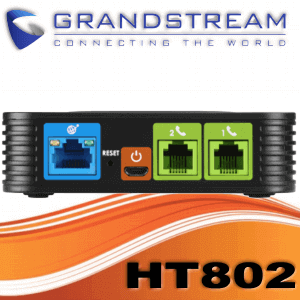 Grandstream HT802 Analog VoIP Adaptor