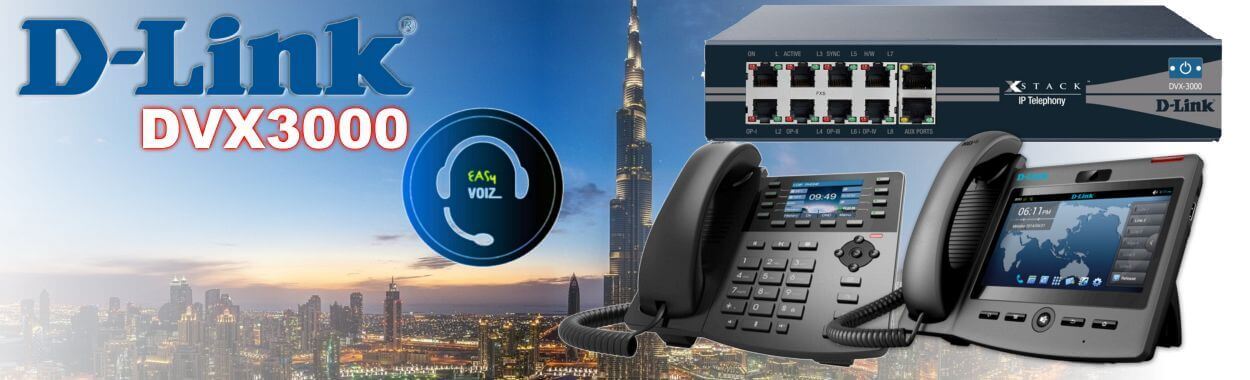 Dlink DVX3000 VoIP PBX System KUWAIT