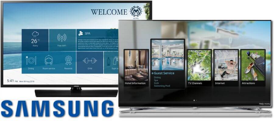 Samsung Commercial TV Kuwait - Hotel TV, Digital Signage TV, Offices TV