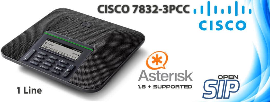 Cisco CP-7832-3PCC Open SIP Phone Kuwait