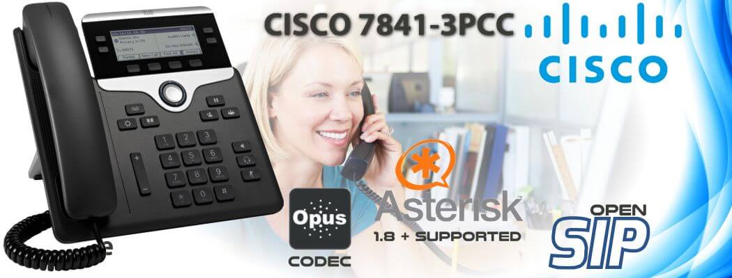 Cisco CP-7841-3PCC Open SIP Phone Kuwait