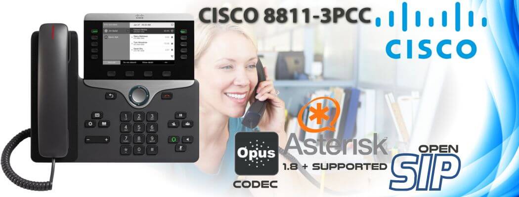 Cisco CP-8811-3PCC Open SIP Phone Kuwait
