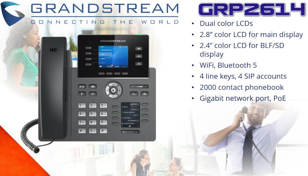 Grandstream GRP2614 IP telephone