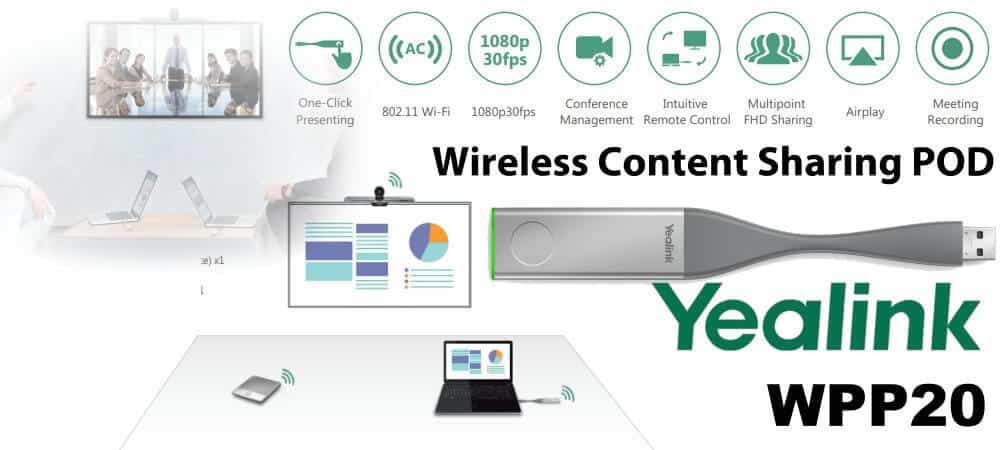 yealink wireless content sharing pod kuwait