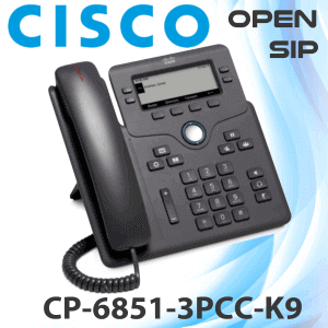 Cisco CP6851 3PCC K9 SIP Phone Kuwait