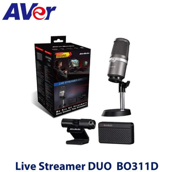 Aver Live Streamer Duo Bo311d Kuwait